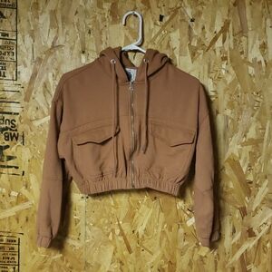 Ashley By 26 International Brown Bomber Jacket